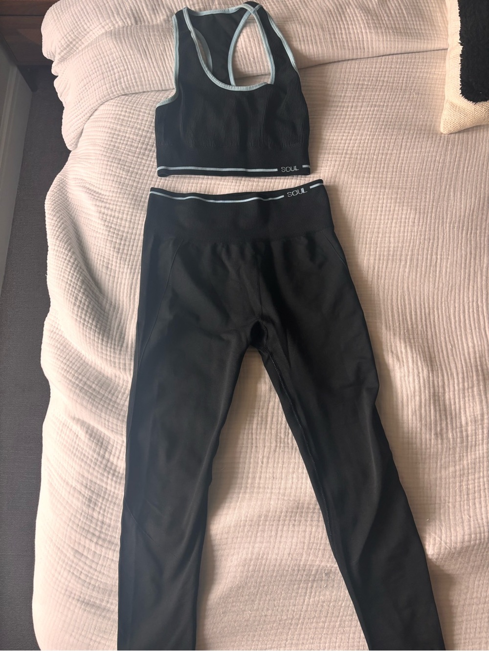 SoulCycle Activewear Set with Light Trim